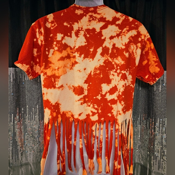 Rangers baseball team fringed croptop - Picture 3 of 5